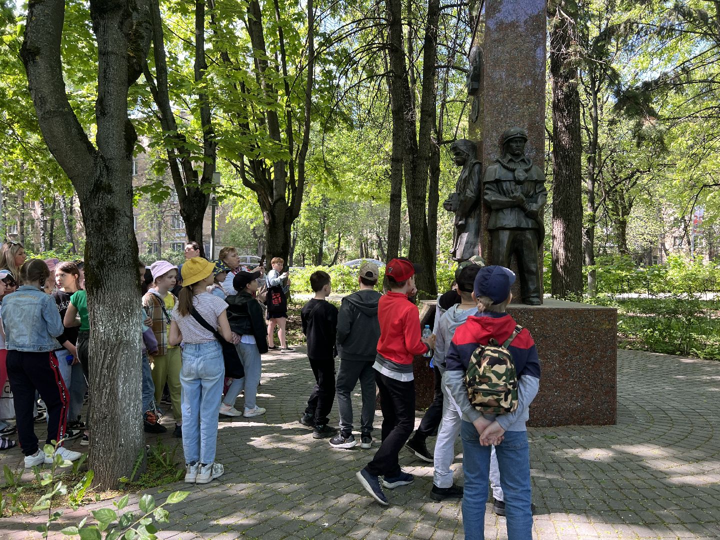 Химки, сквер им. Марии Рубцовой, экскурсия, мемориал, памятник