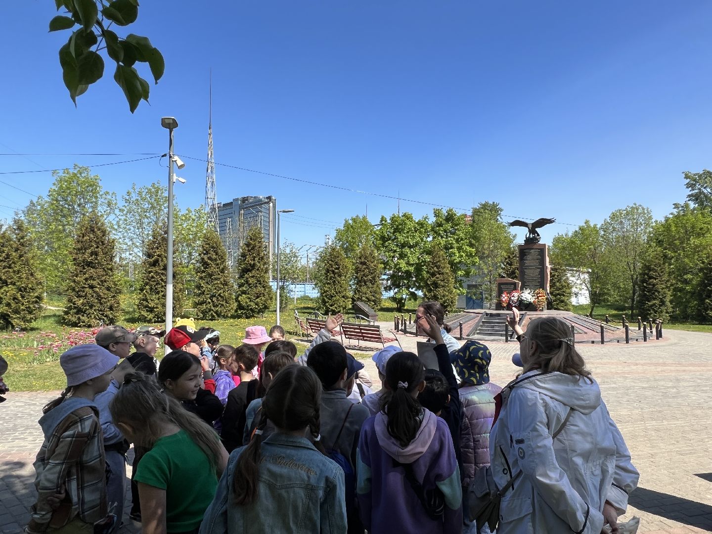 Химки, сквер им. Марии Рубцовой, экскурсия, мемориал, памятник