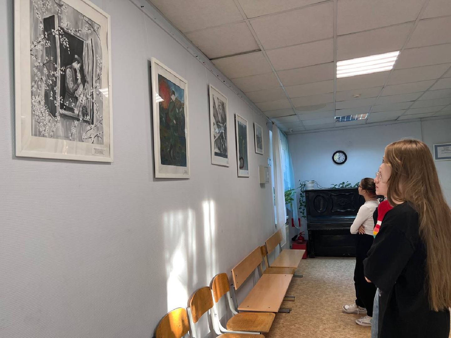 выставка, рисунки, ДШИ, Котельники