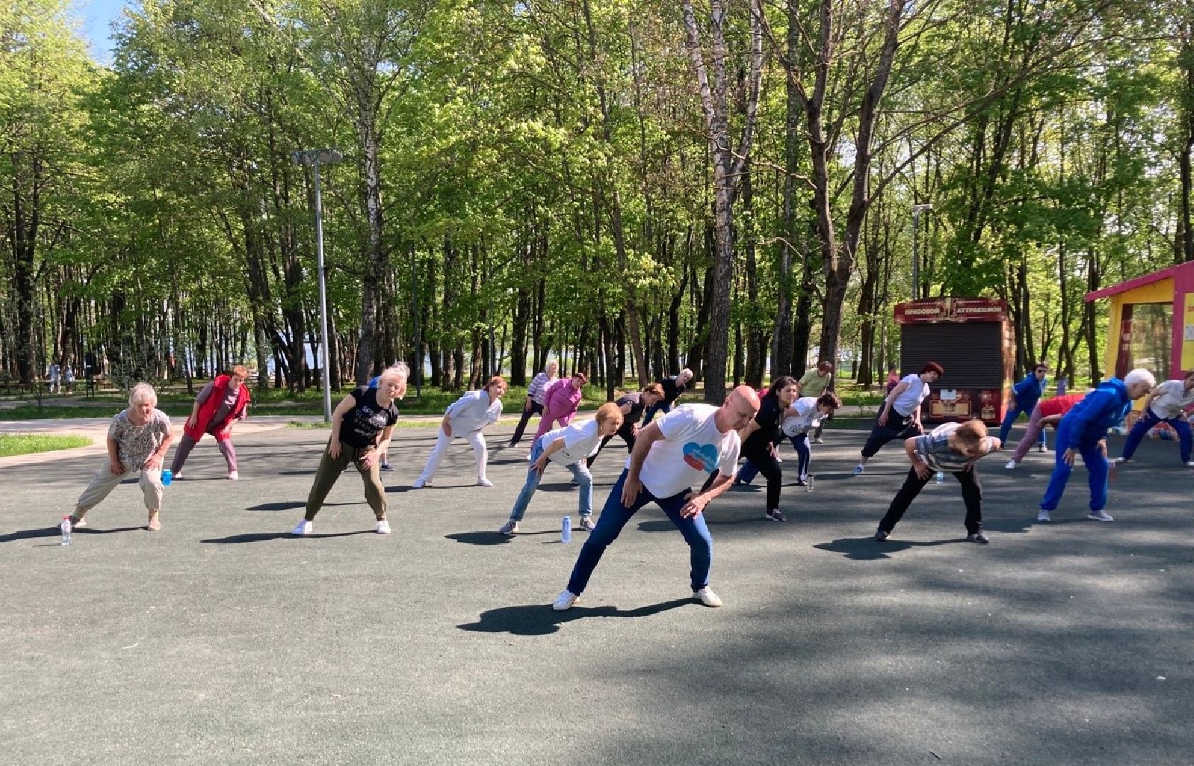 Солнечногорск, парк, цигун, активное долголетие, здоровье