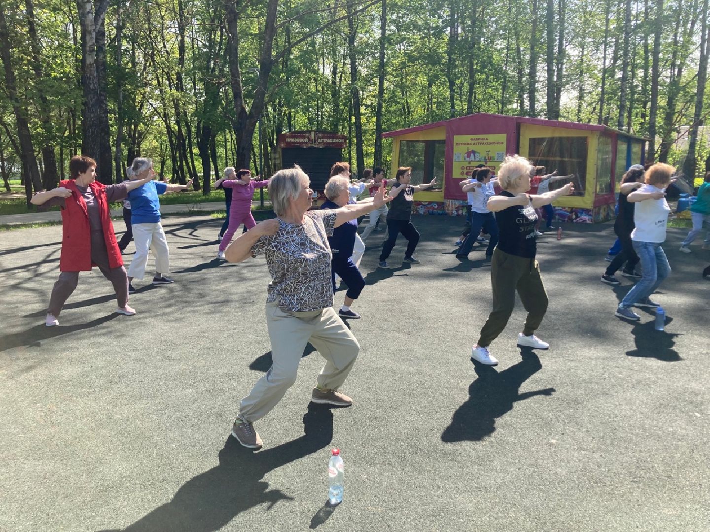 Солнечногорск, парк, цигун, активное долголетие, здоровье