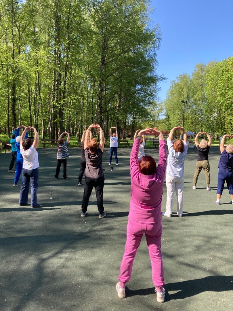 Солнечногорск, парк, цигун, активное долголетие, здоровье