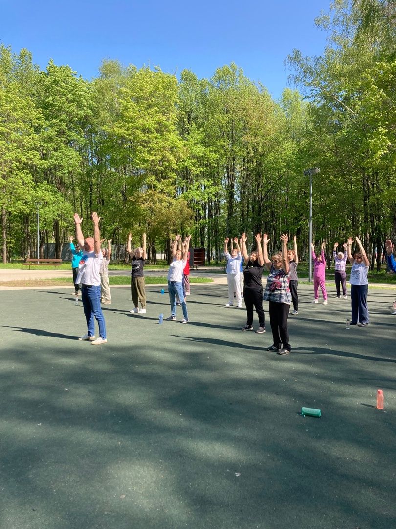 Солнечногорск, парк, цигун, активное долголетие, здоровье