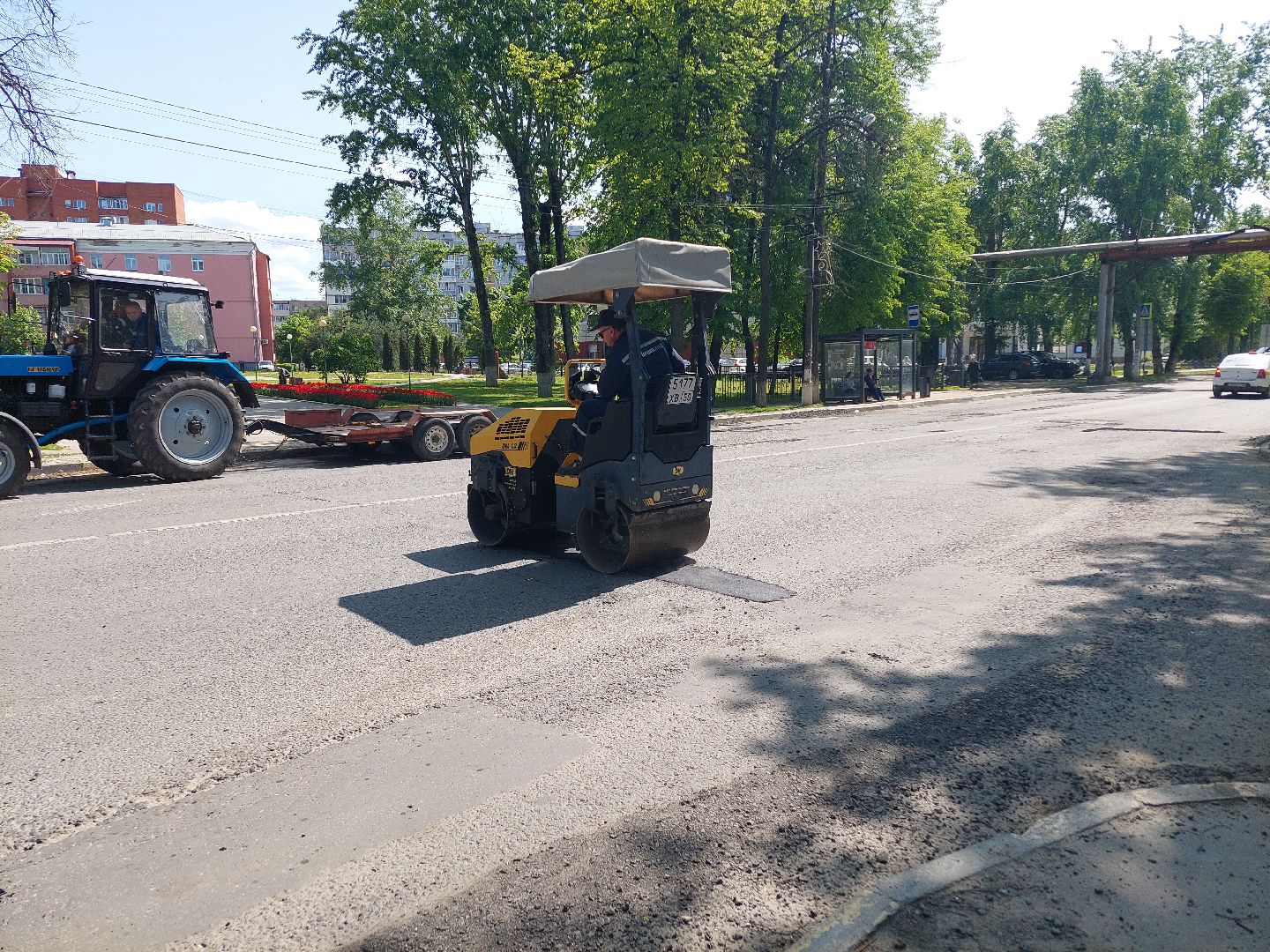 ремонт дорог, благоустройство, ямочный ремонт,