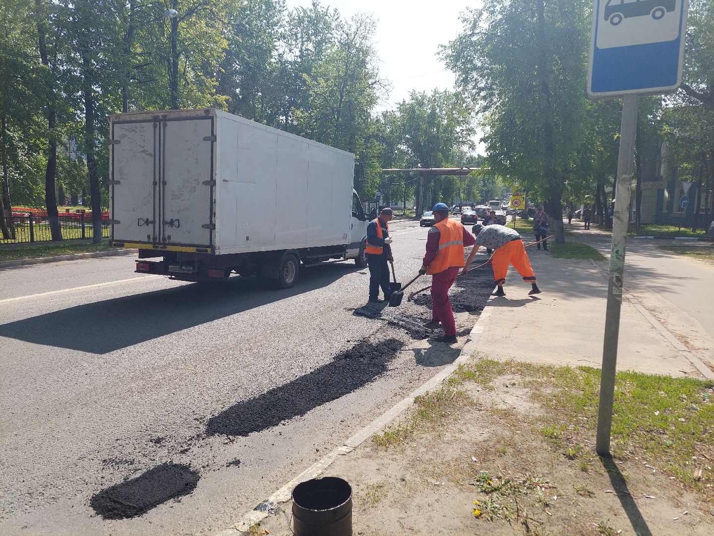 ремонт дорог, благоустройство, ямочный ремонт,