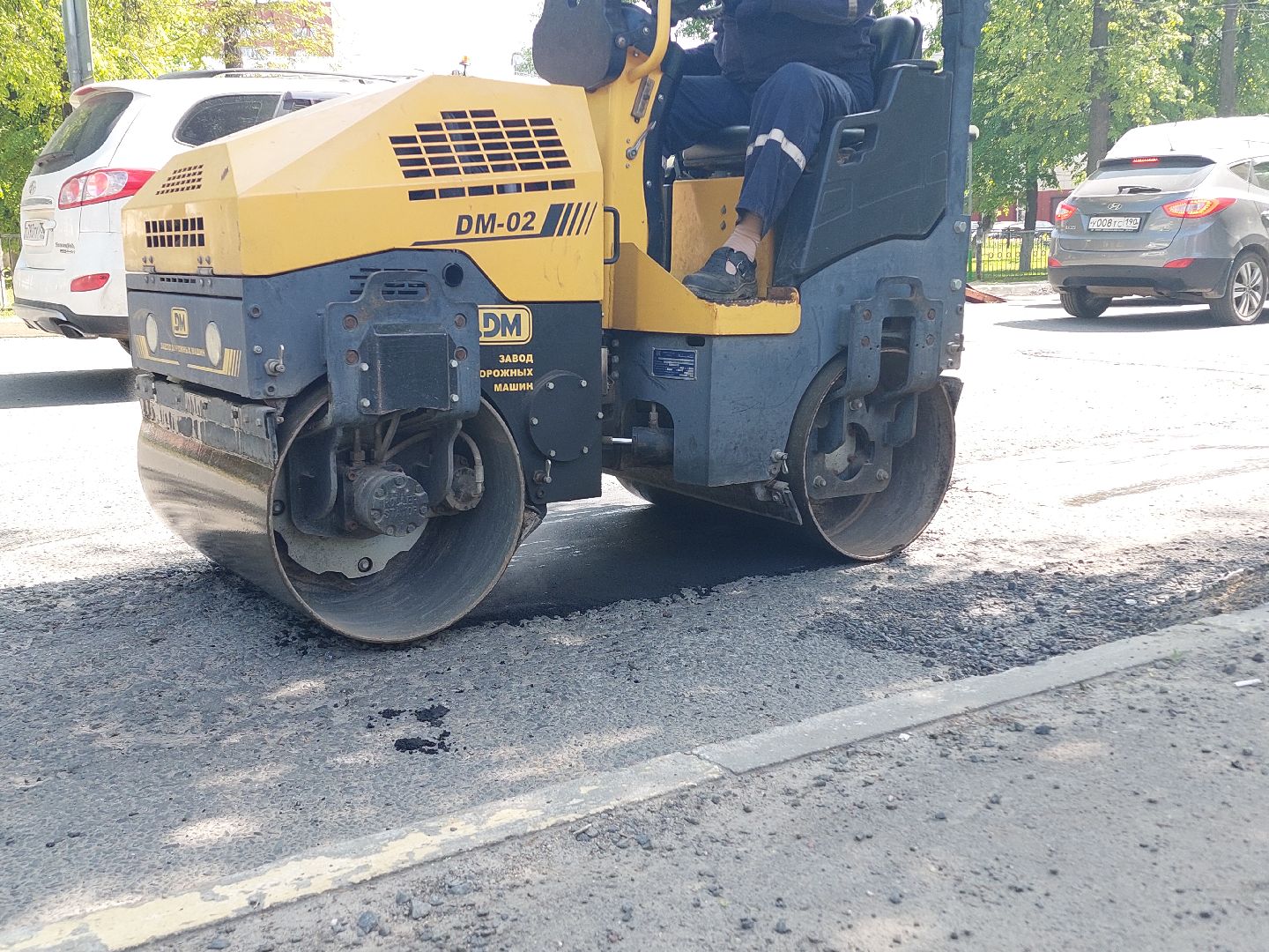 ремонт дорог, благоустройство, ямочный ремонт,