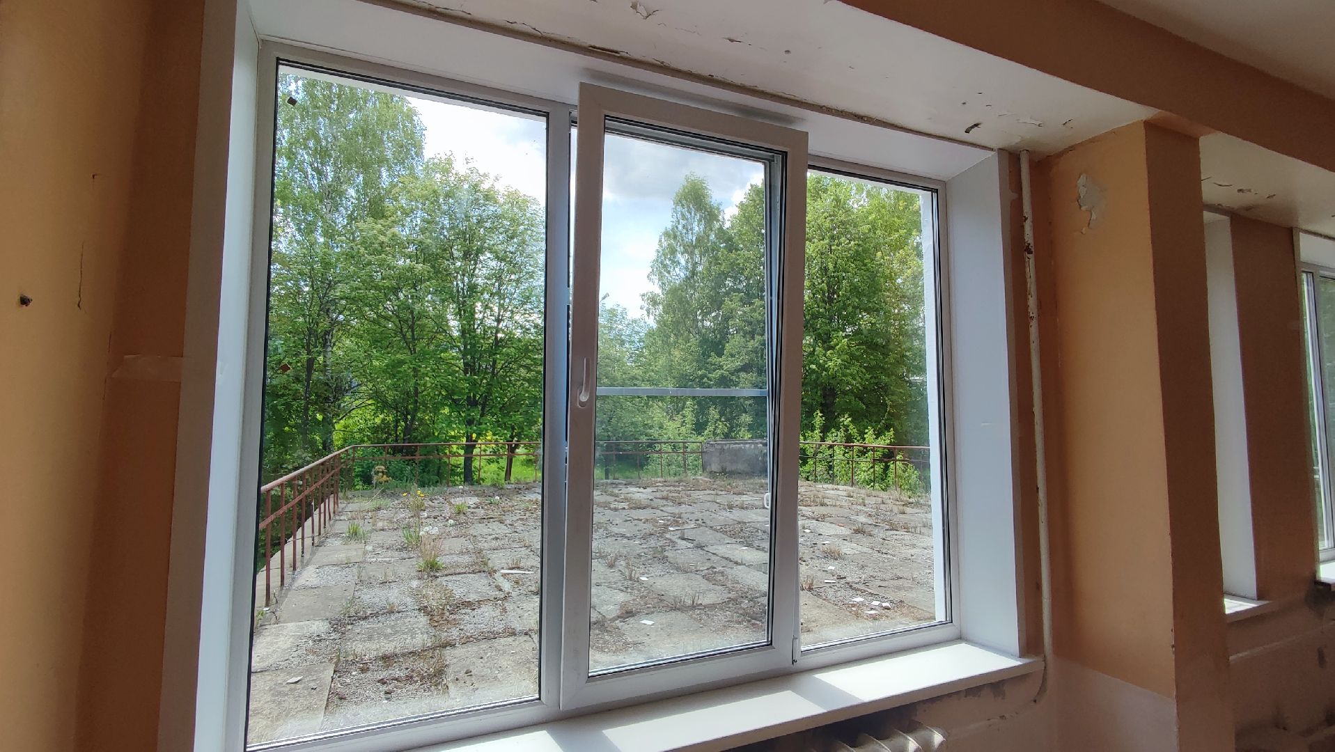 Кашира, школа, окна, ремонт