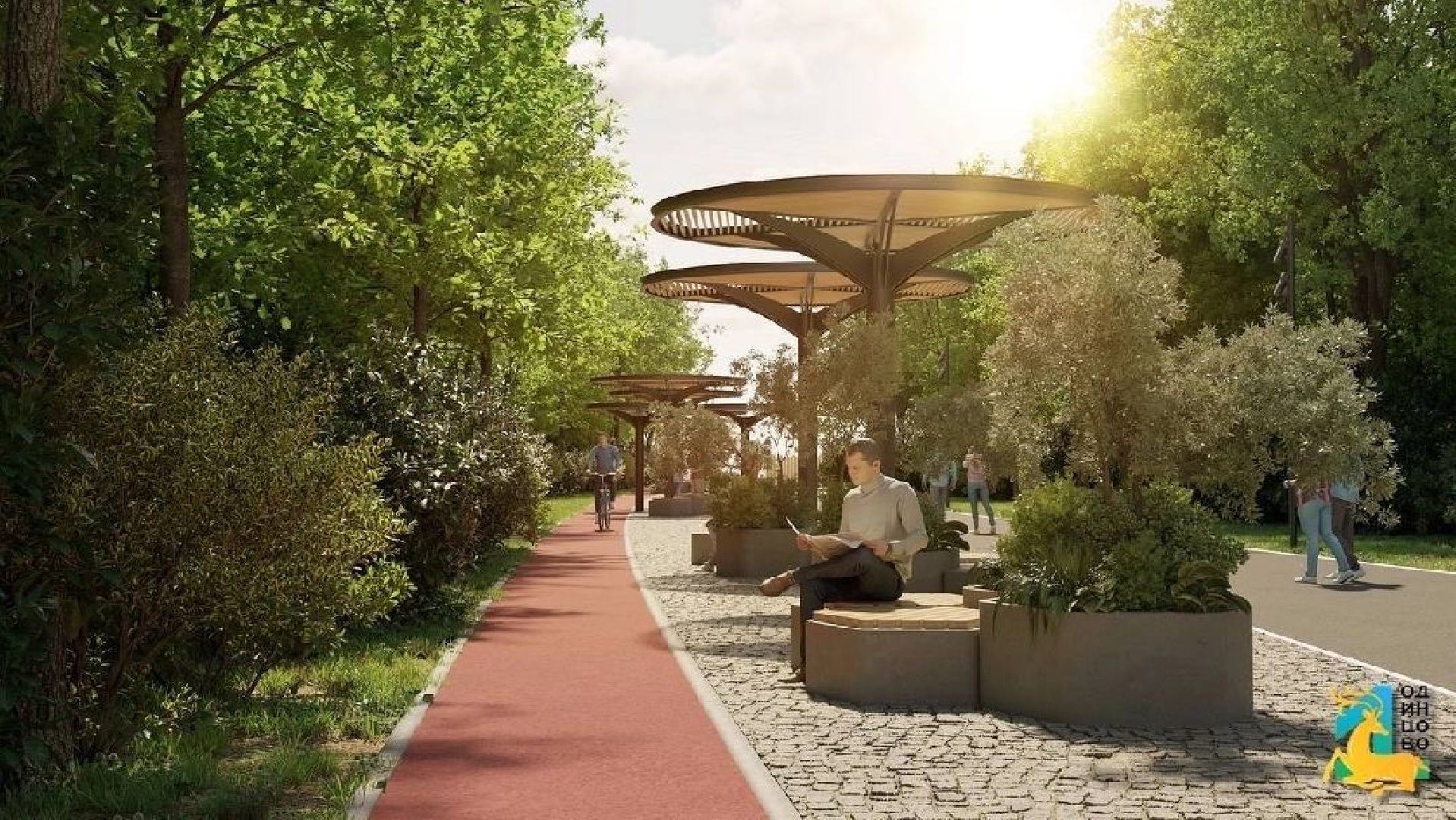 Благоустройство, Одинцово, строительство, бульвар,