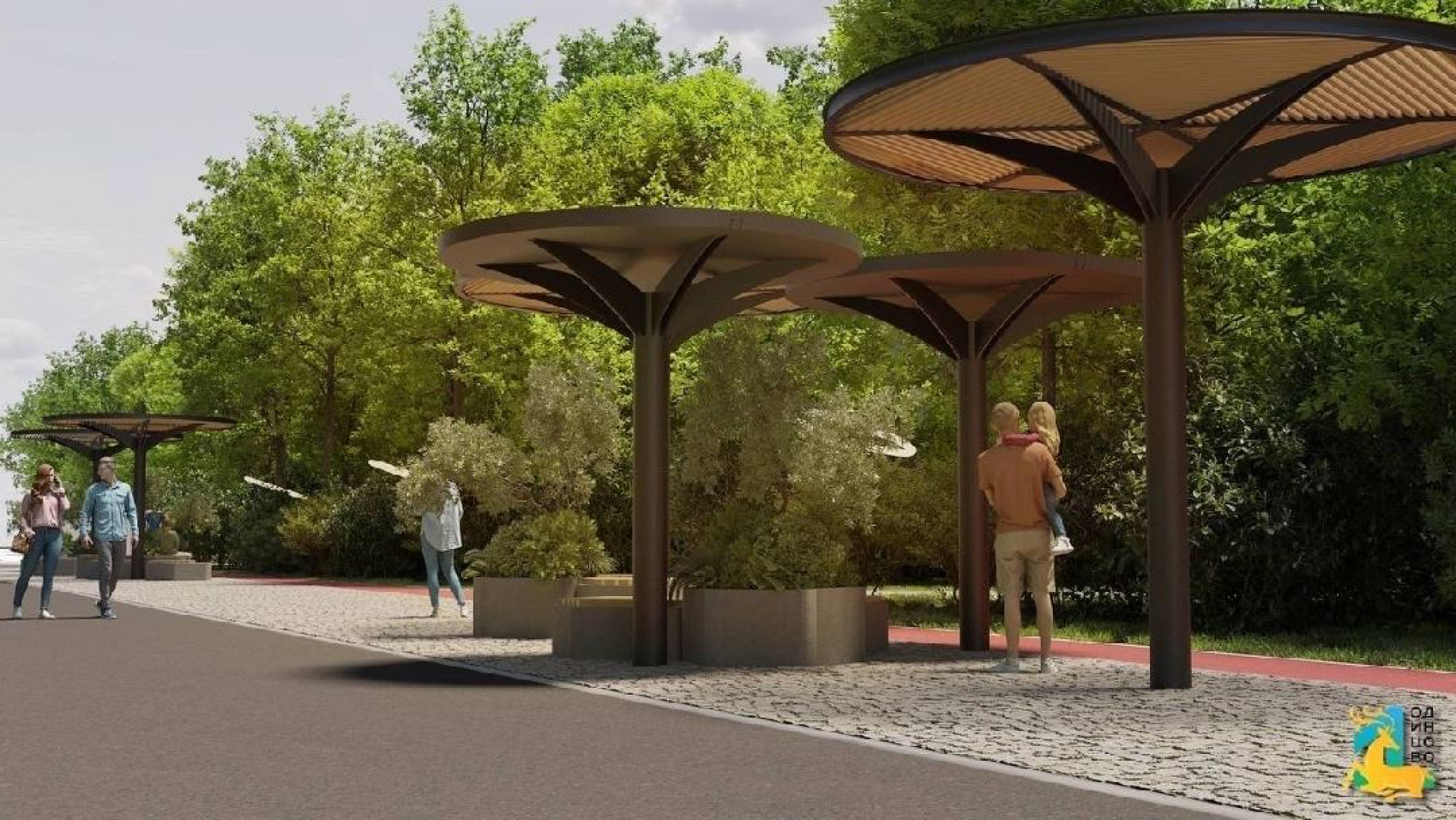 Благоустройство, Одинцово, строительство, бульвар,