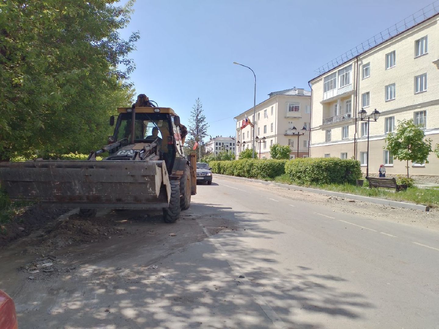 дороги, ремонт дорог, Лосино-Петровский