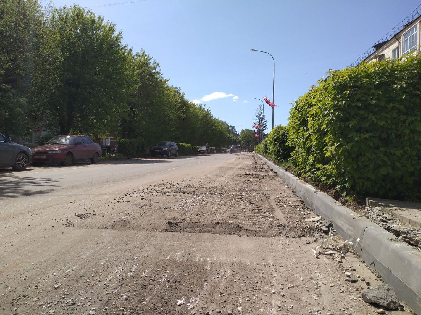 дороги, ремонт дорог, Лосино-Петровский