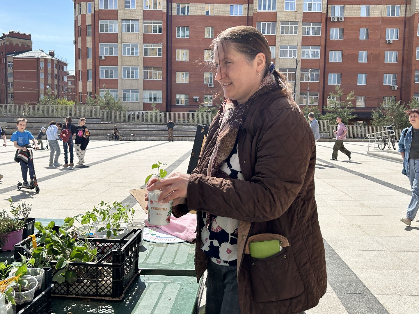 Акция, своп, растения