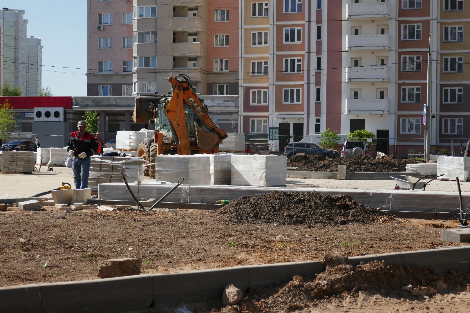 Подольск, благоустройство, бульвар Победы