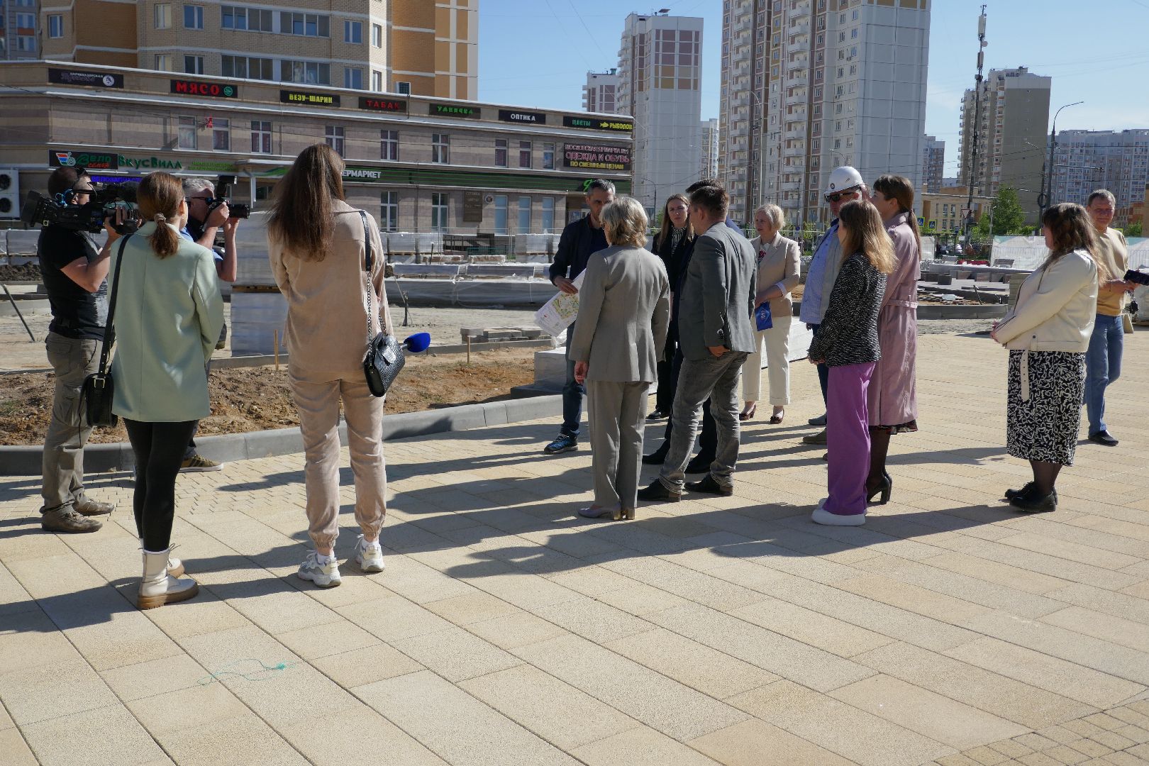 Подольск, благоустройство, бульвар Победы