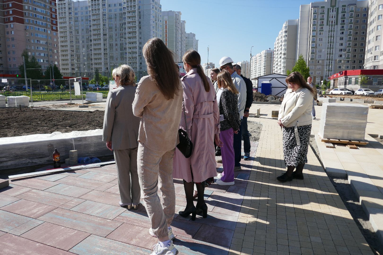 Подольск, благоустройство, бульвар Победы