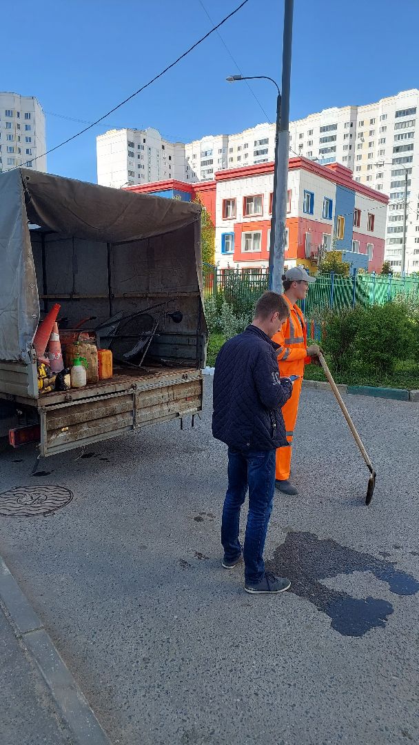 дороги, строительство дорог, ямочный ремонт, серпухов, комбинат благоустройства, асфальт,