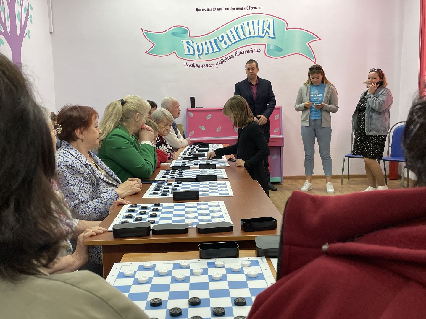 Шашки, турнир, Люберцы, игра