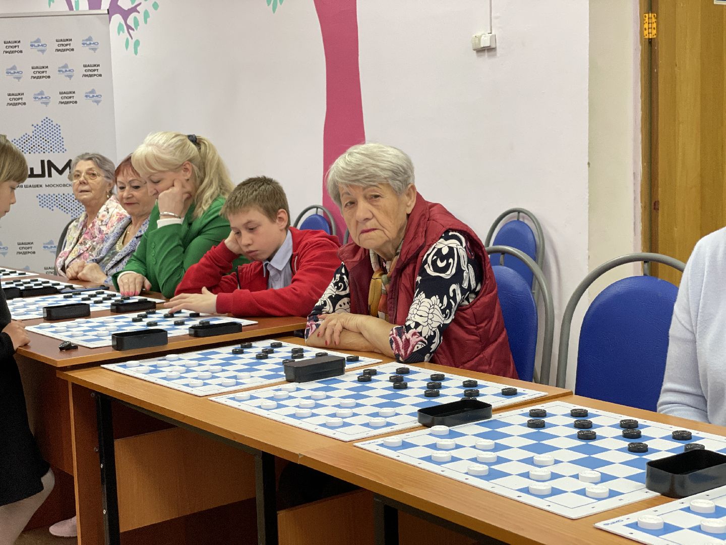 Шашки, турнир, Люберцы, игра