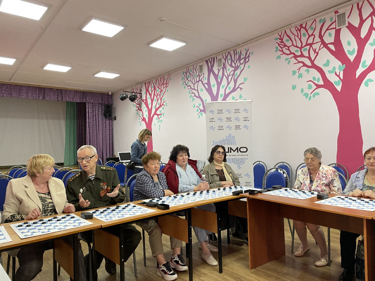 Шашки, турнир, Люберцы, игра