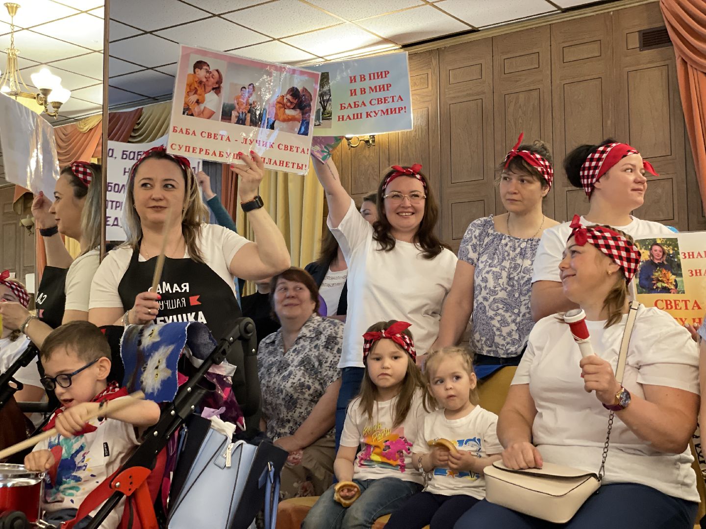 Супербабушка, Люберцы, еда, праздник