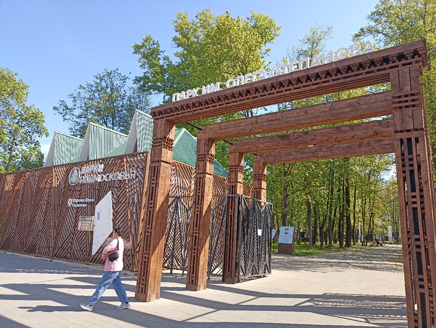 Серпухов, Подмосковье, дети, парк, паровоз