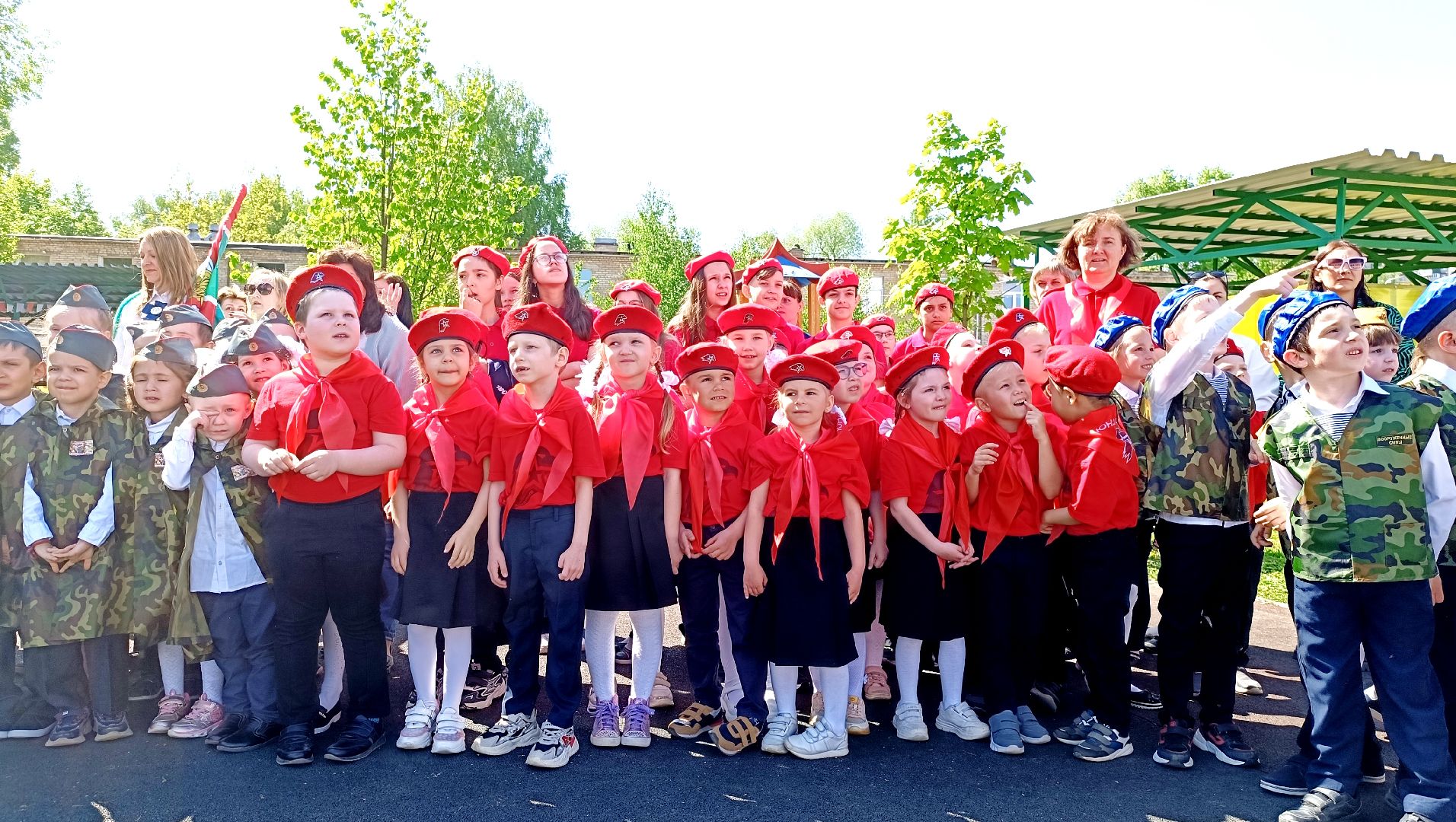 Лобня, образование, парад