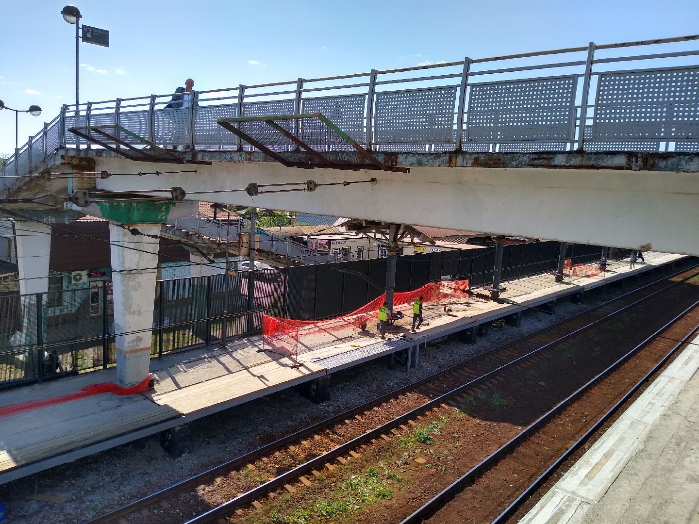 Раменское, транспорт, ремонт железнодорожных платформ