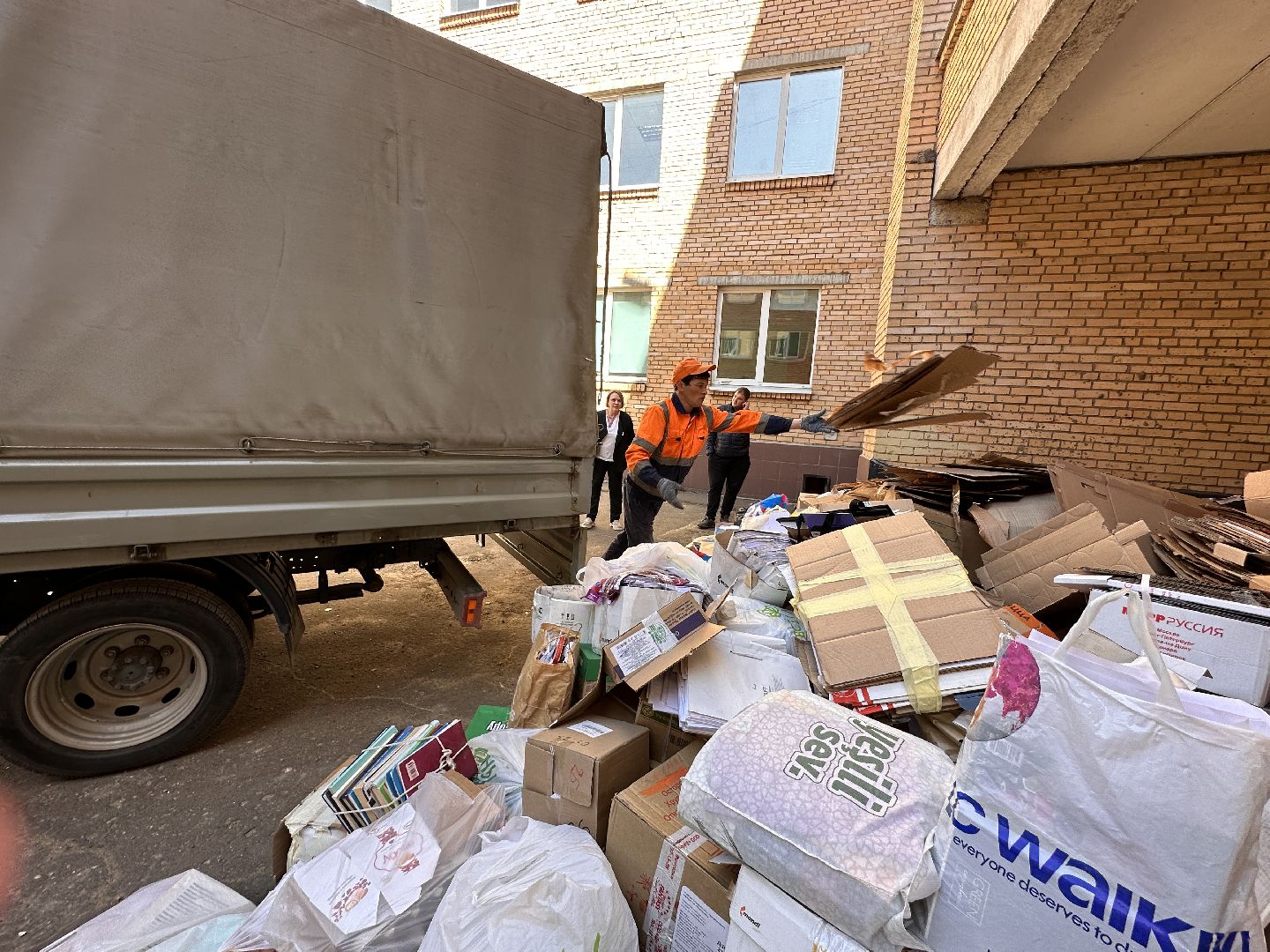 Одинцово, Всероссийский эко-марафон, макулатура, спаси дерево