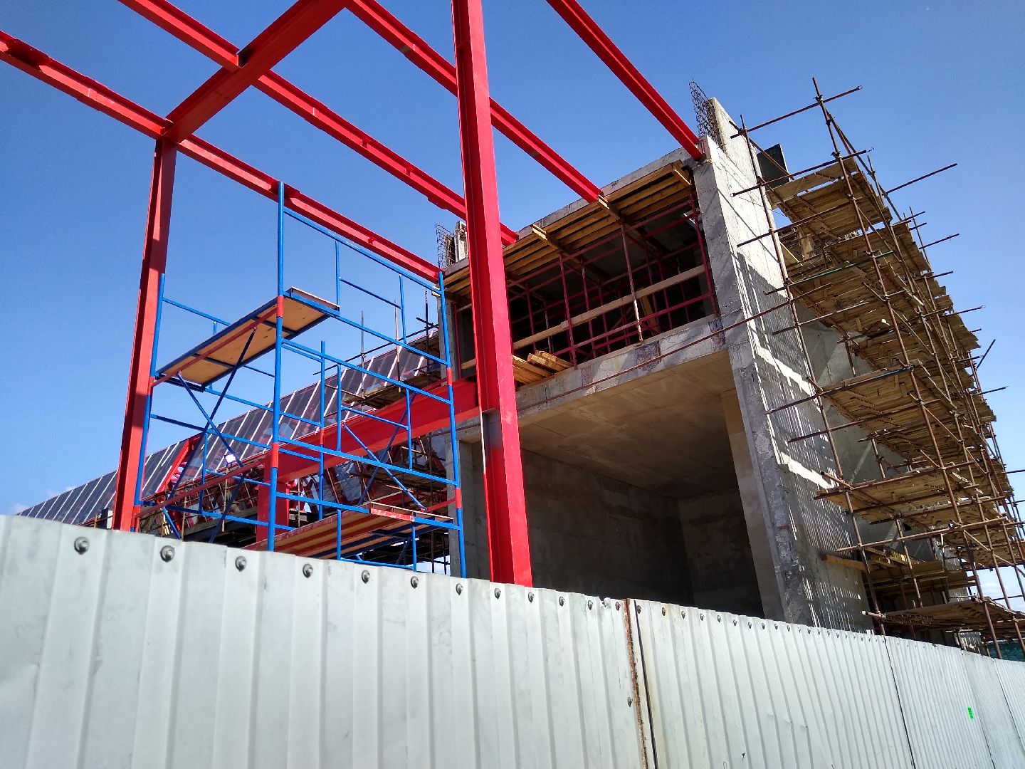 Раменское, транспорт, остекление надземного перехода