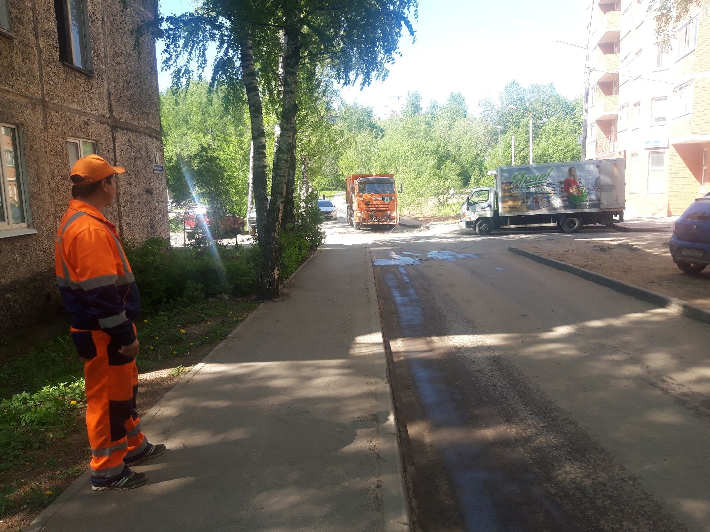 двор, доброе дело,