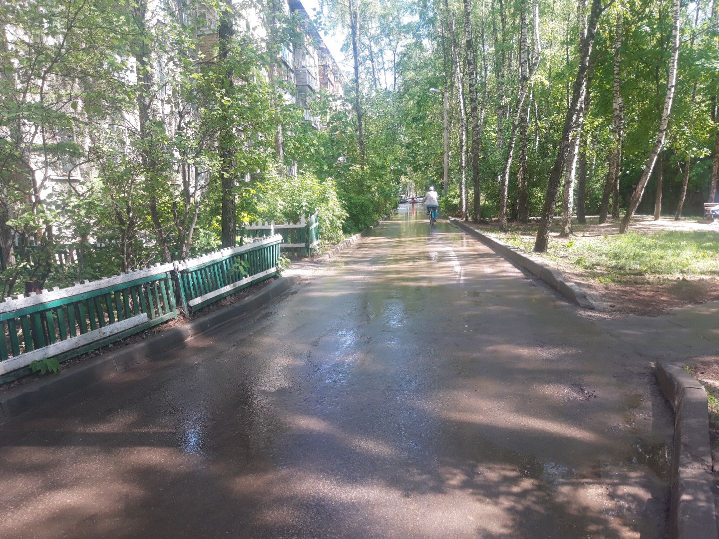 двор, доброе дело,