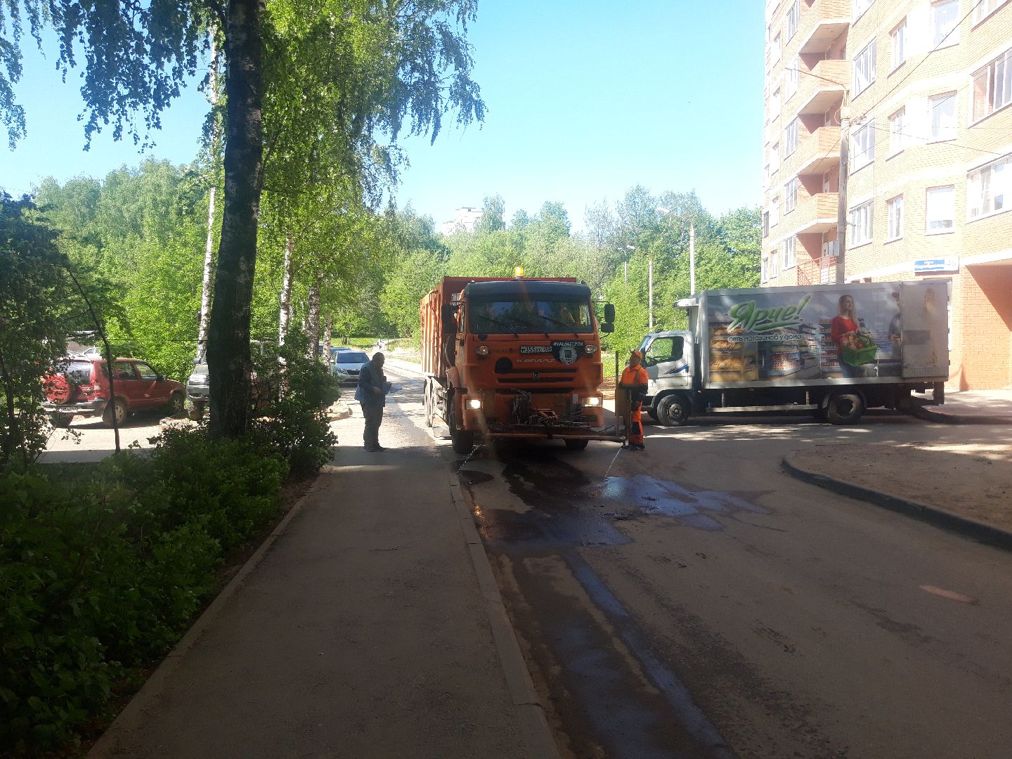 двор, доброе дело,