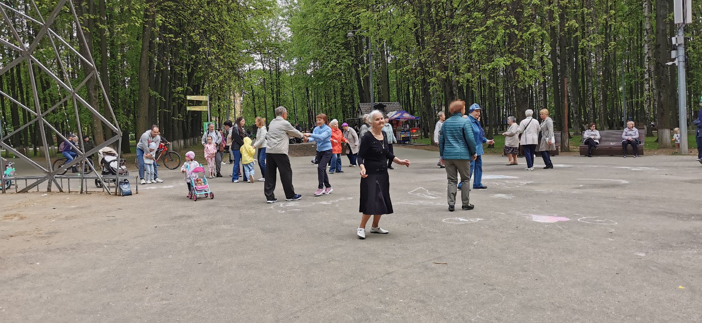 танцы, парки,