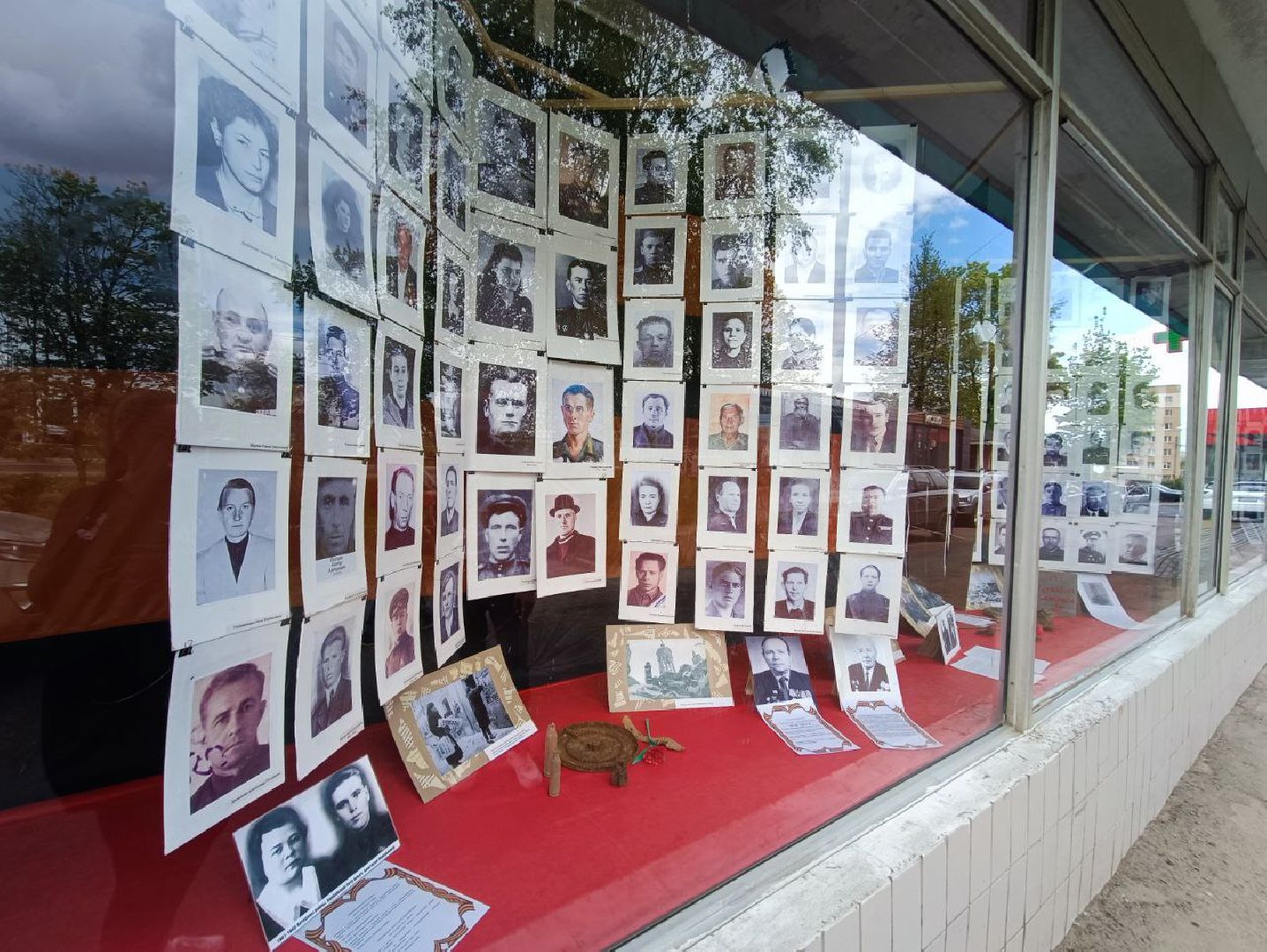 Можайск, Можайский городской округ, Подмосковье, День Победы, выставка, Лица Победы, солдаты, ветераны, Красная армия