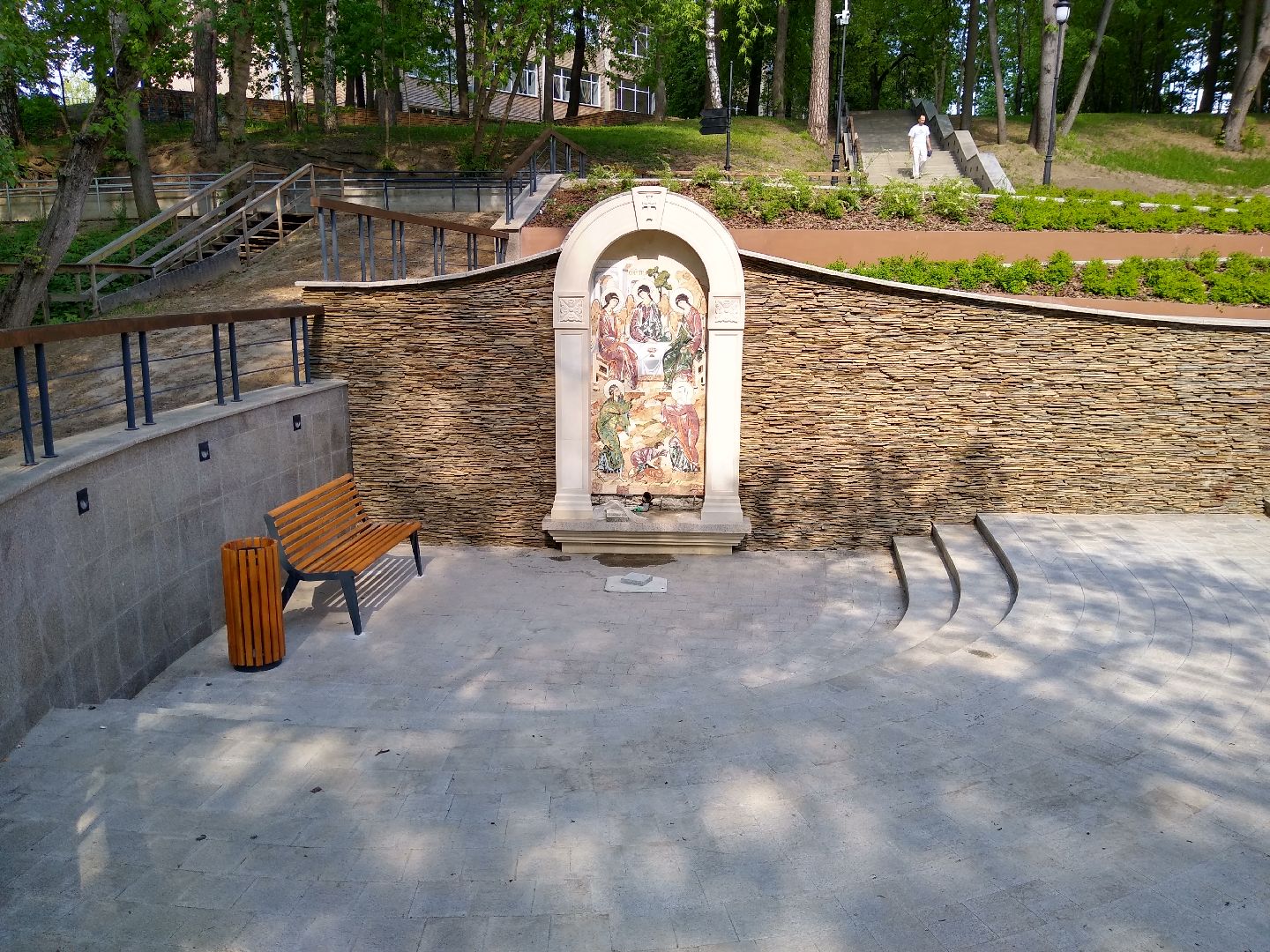 Раменское, благоустройство, парк, Икона Святой Троицы