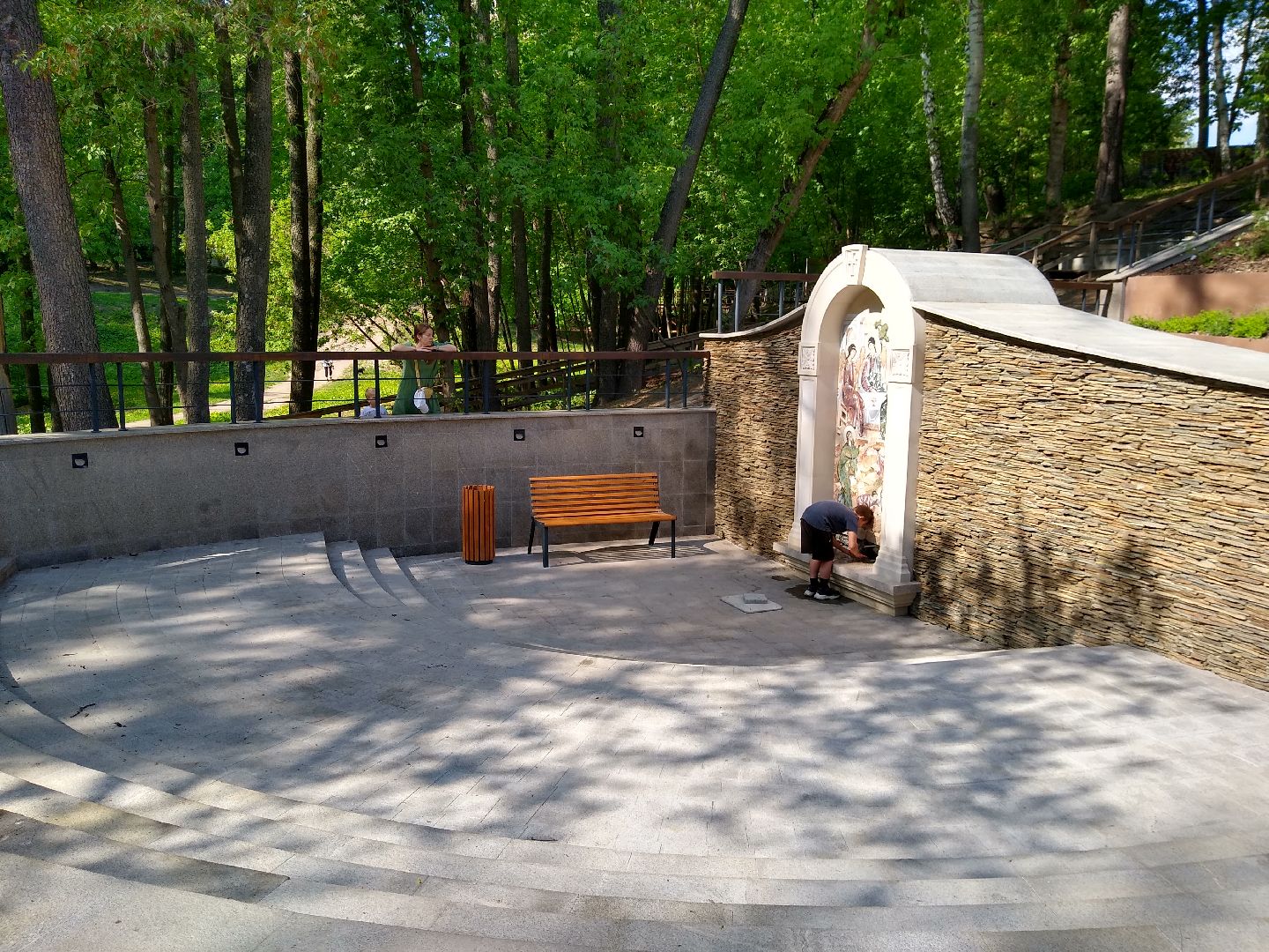 Раменское, благоустройство, парк, Икона Святой Троицы