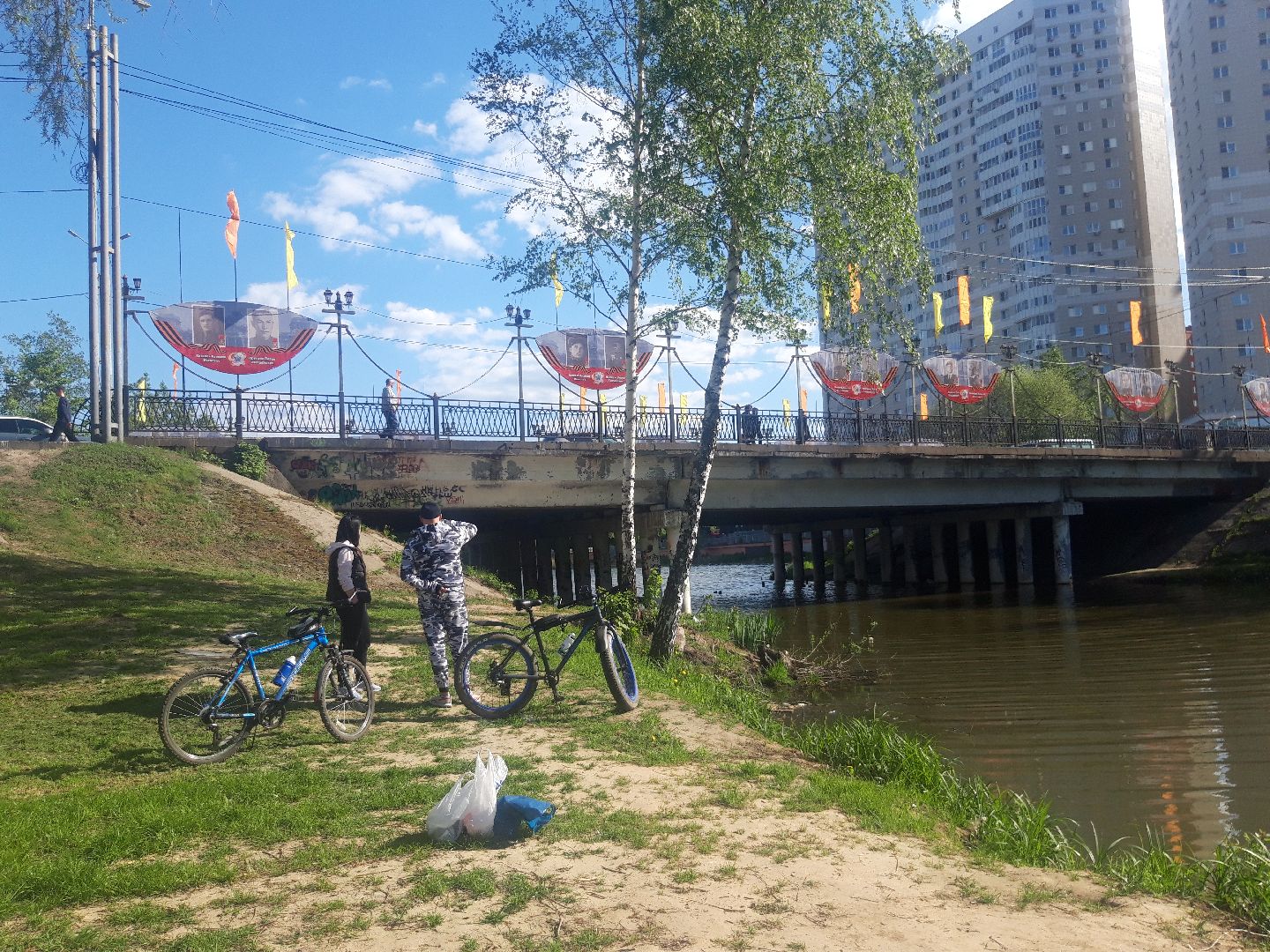 река, доброе дело,