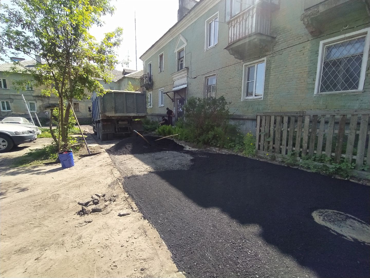 Ямочный ремонт, дорога, асфальт