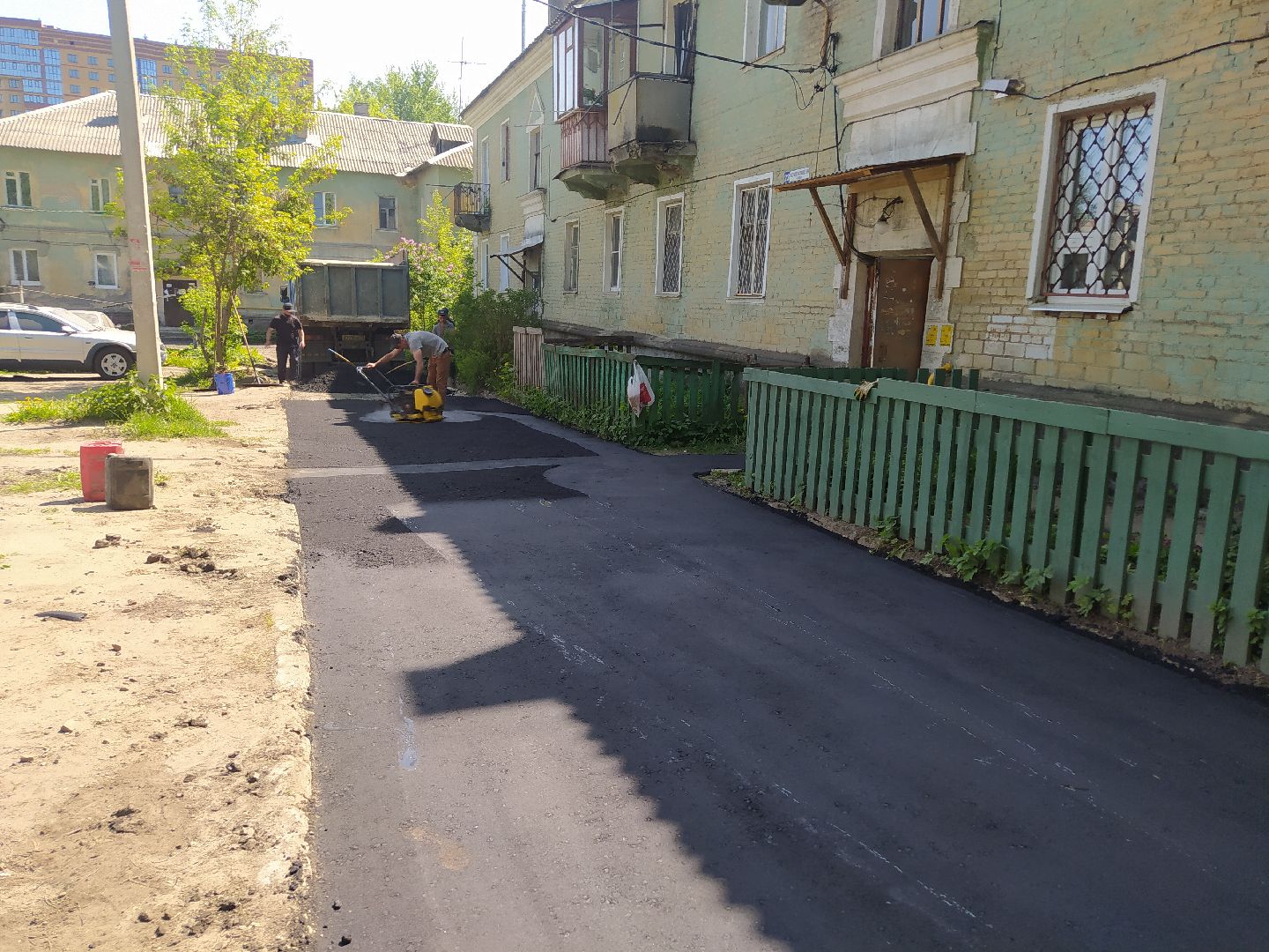 Ямочный ремонт, дорога, асфальт