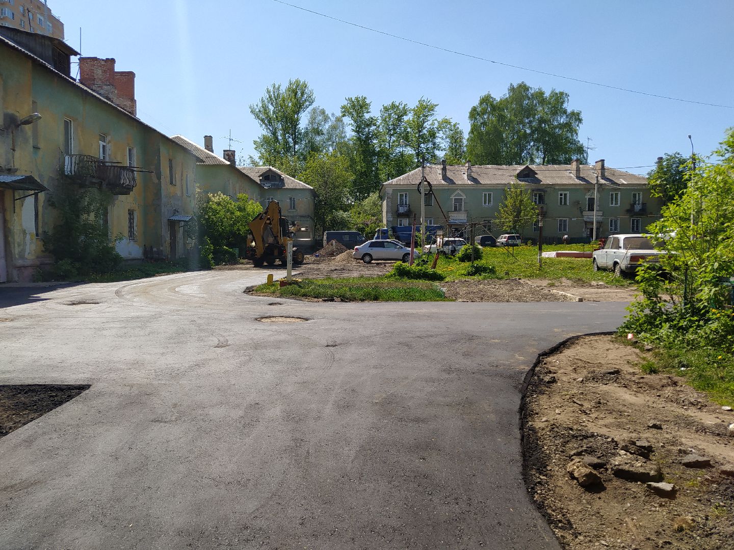 Ямочный ремонт, дорога, асфальт