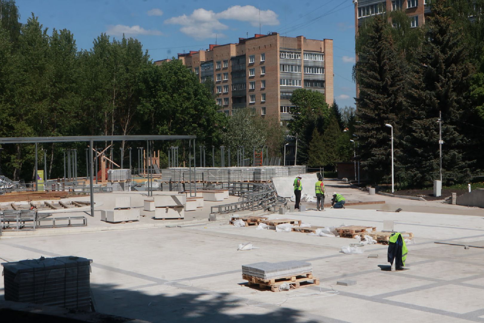 Пущино, благоустройство