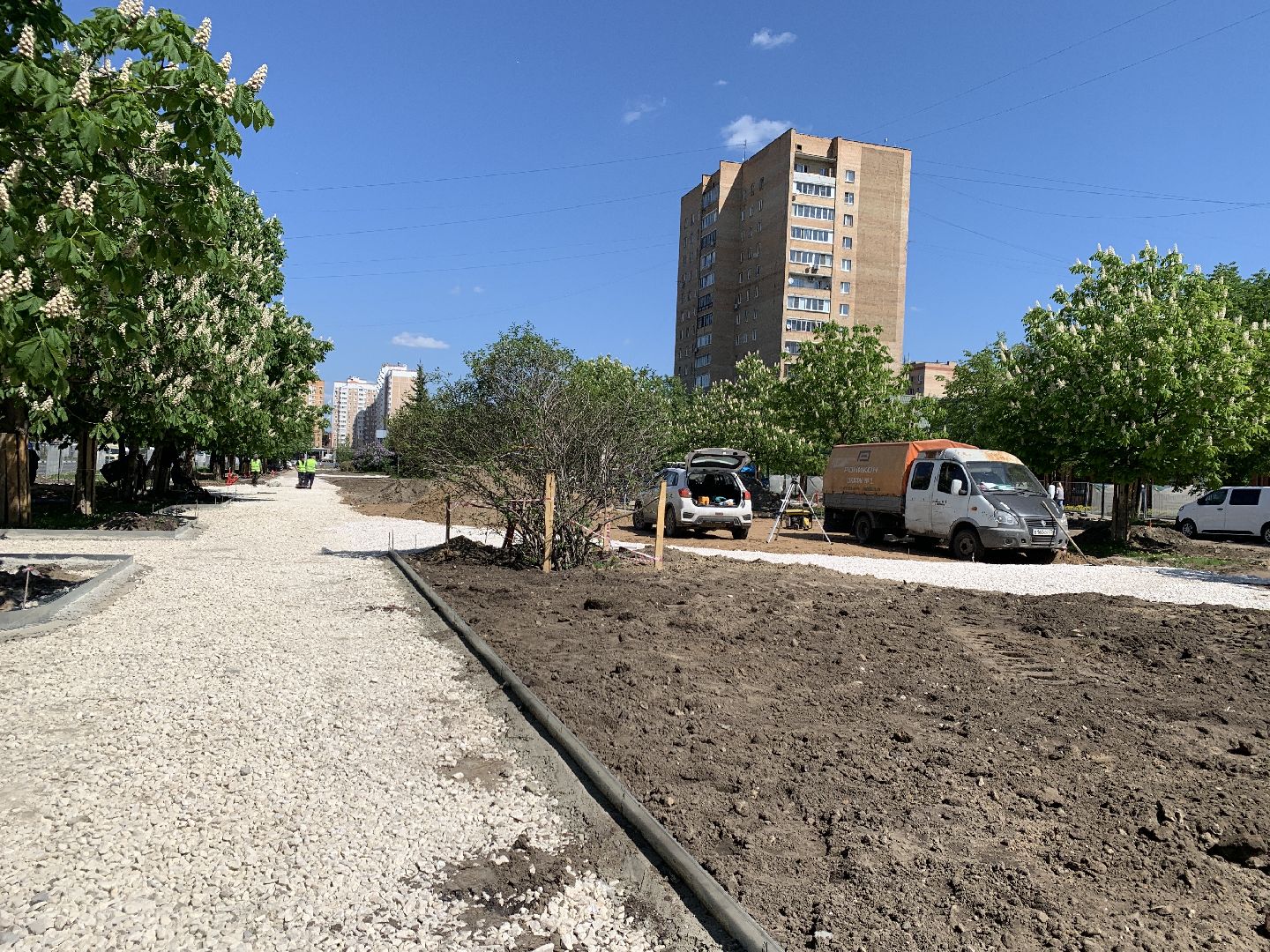 Балашиха, Подмосковье, благоустройство, Лес Победы, депутаты, Бульвар цветов