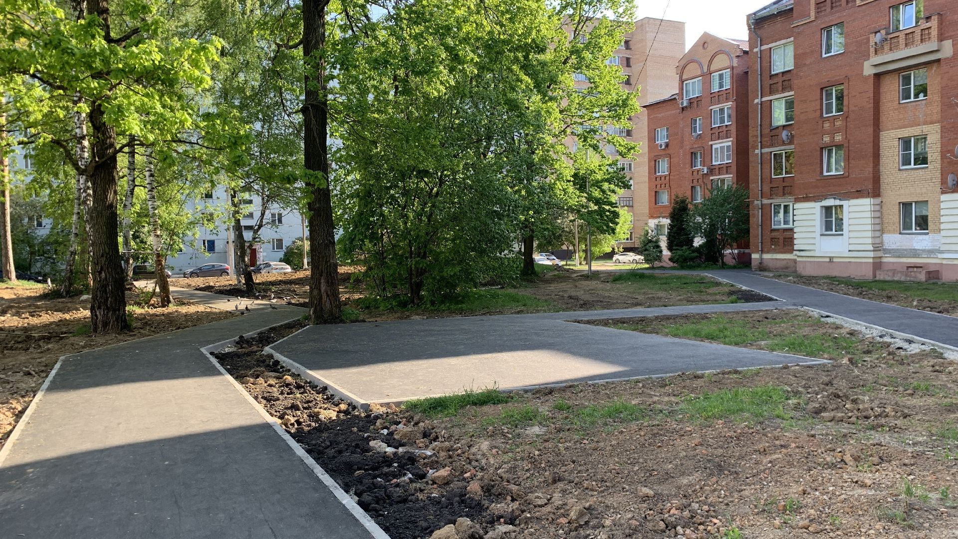 Ступино, благоустройство, экопарковка