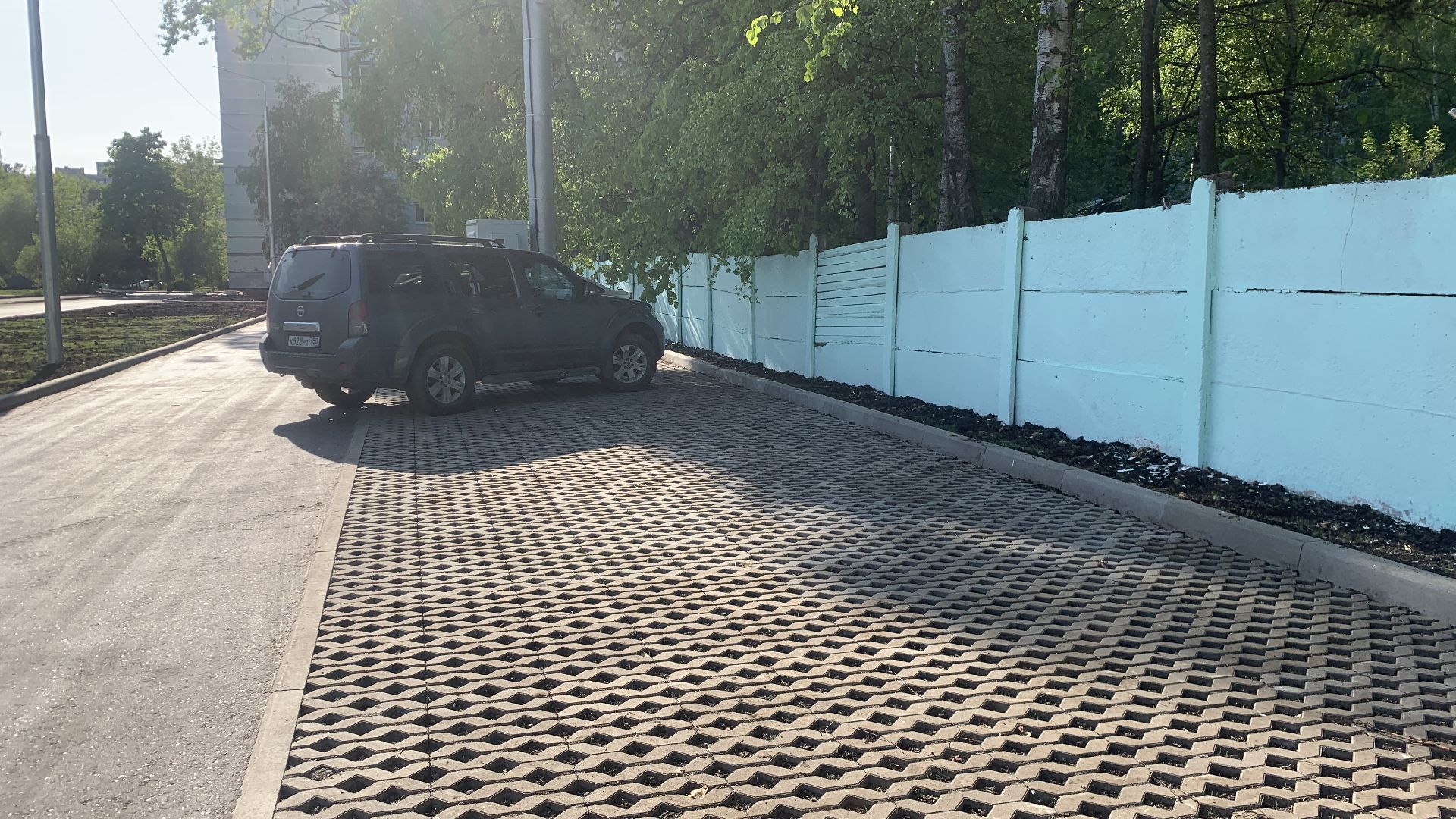 Ступино, благоустройство, экопарковка