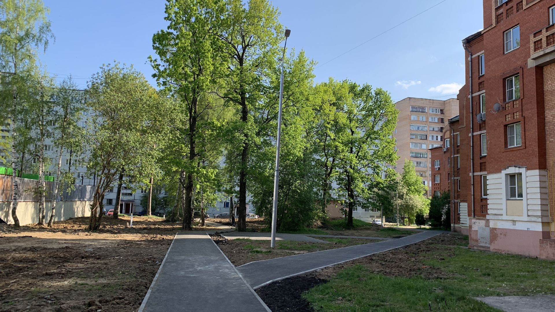 Ступино, благоустройство, экопарковка