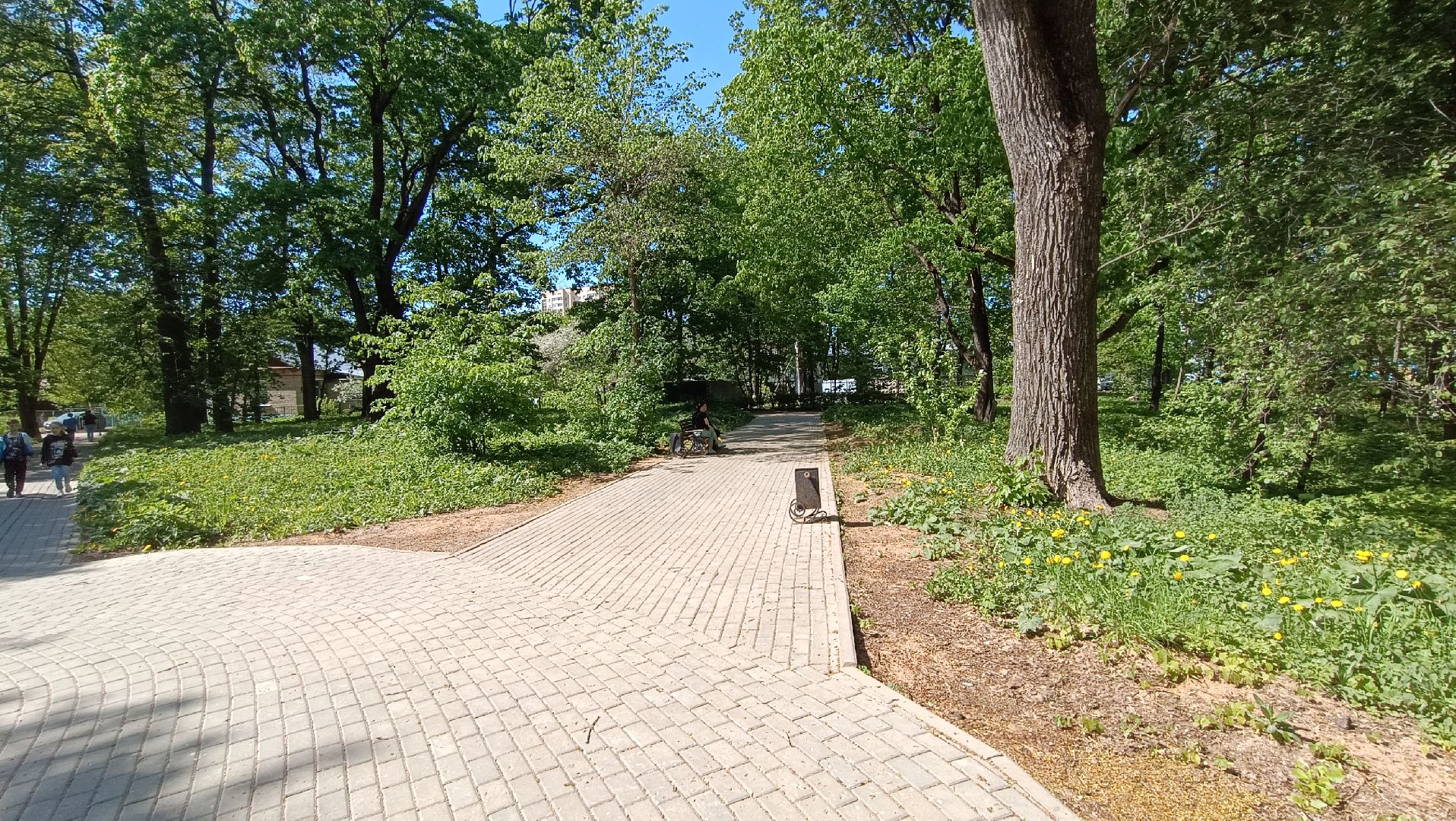 Лобня, благоустройство, сквер