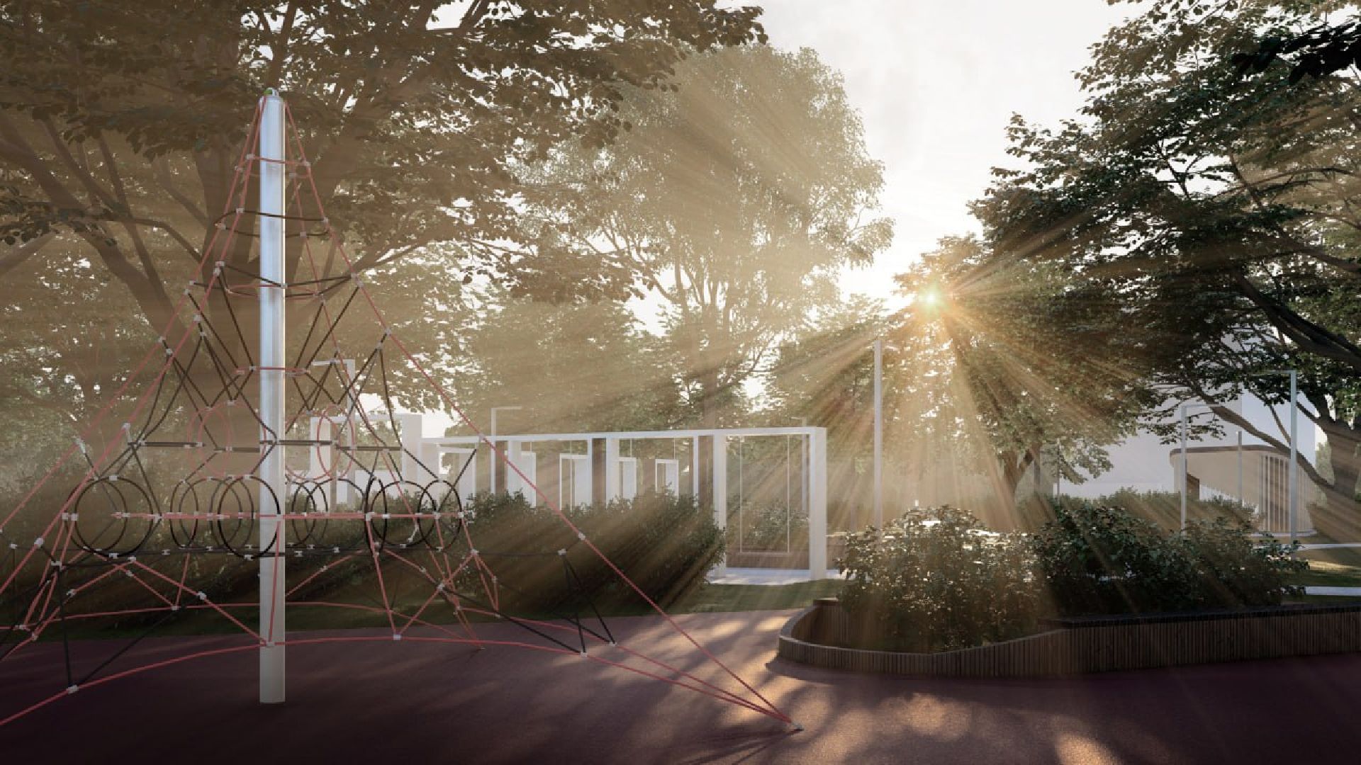 Лобня, благоустройство, сквер