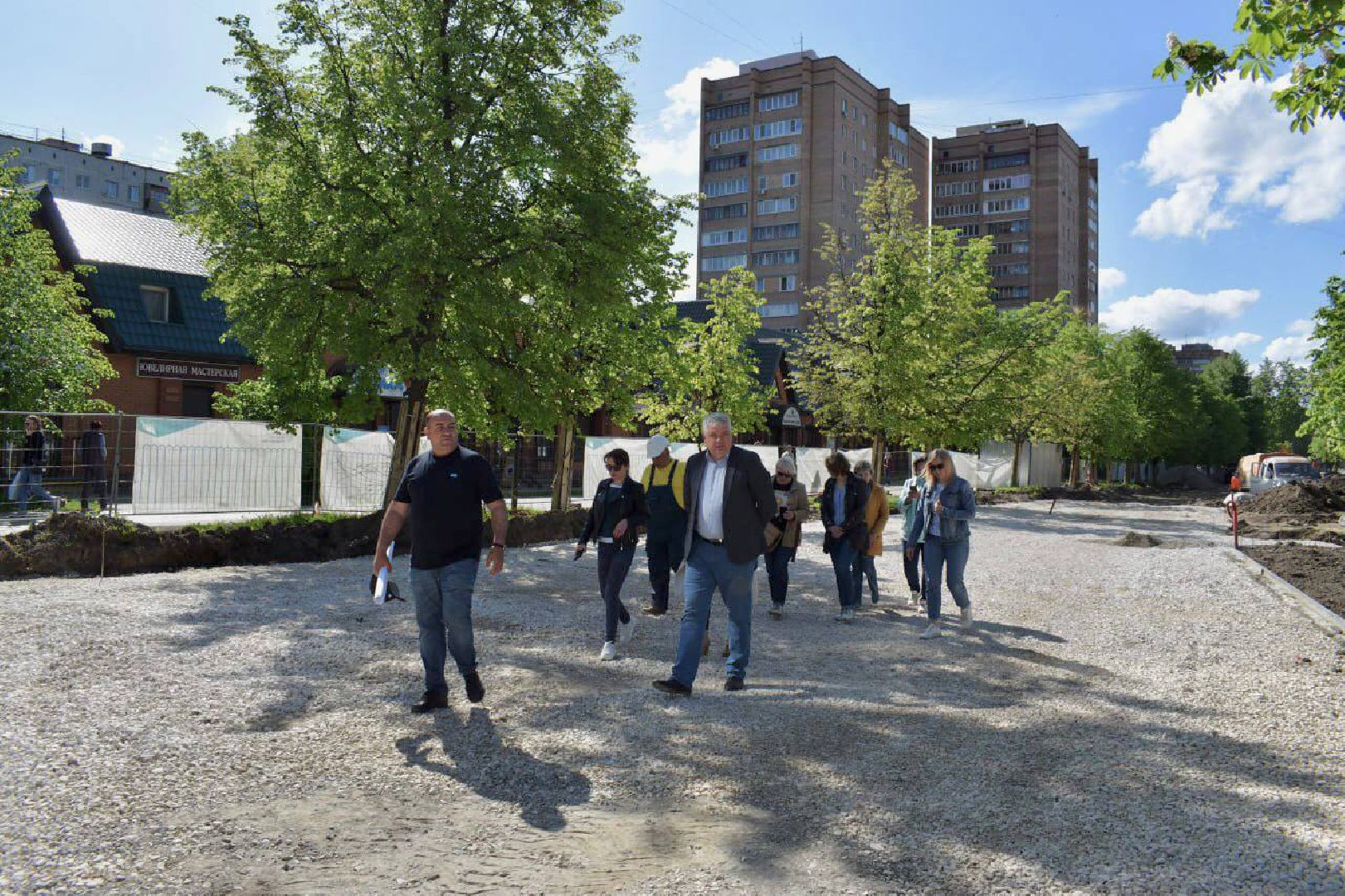 Балашиха, Подмосковье, благоустройство, Бульвар цветов, депутаты, Тарас Ефимов