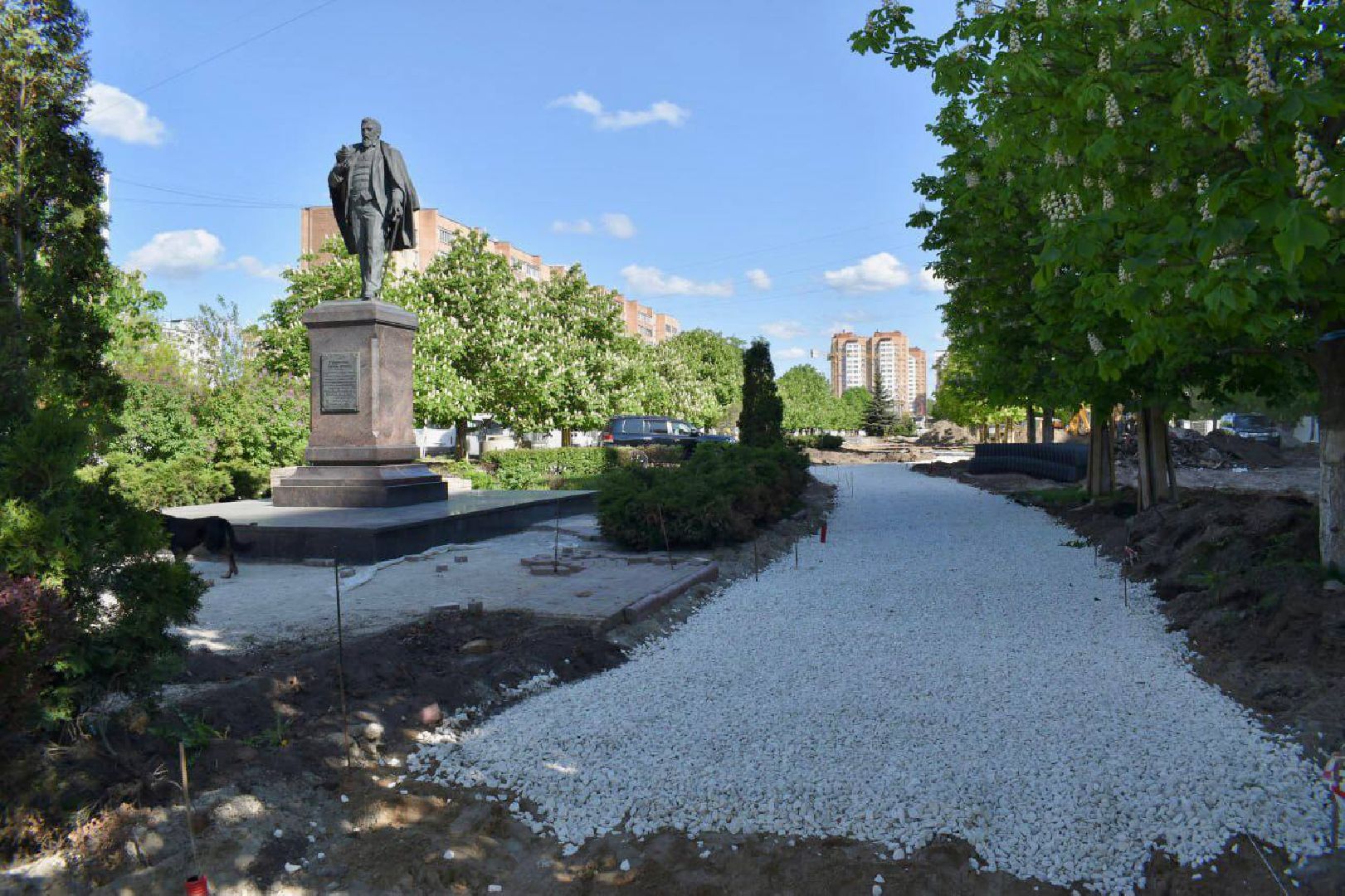 Балашиха, Подмосковье, благоустройство, Бульвар цветов, депутаты, Тарас Ефимов