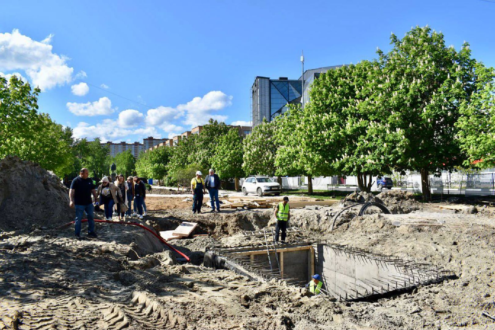 Балашиха, Подмосковье, благоустройство, Бульвар цветов, депутаты, Тарас Ефимов